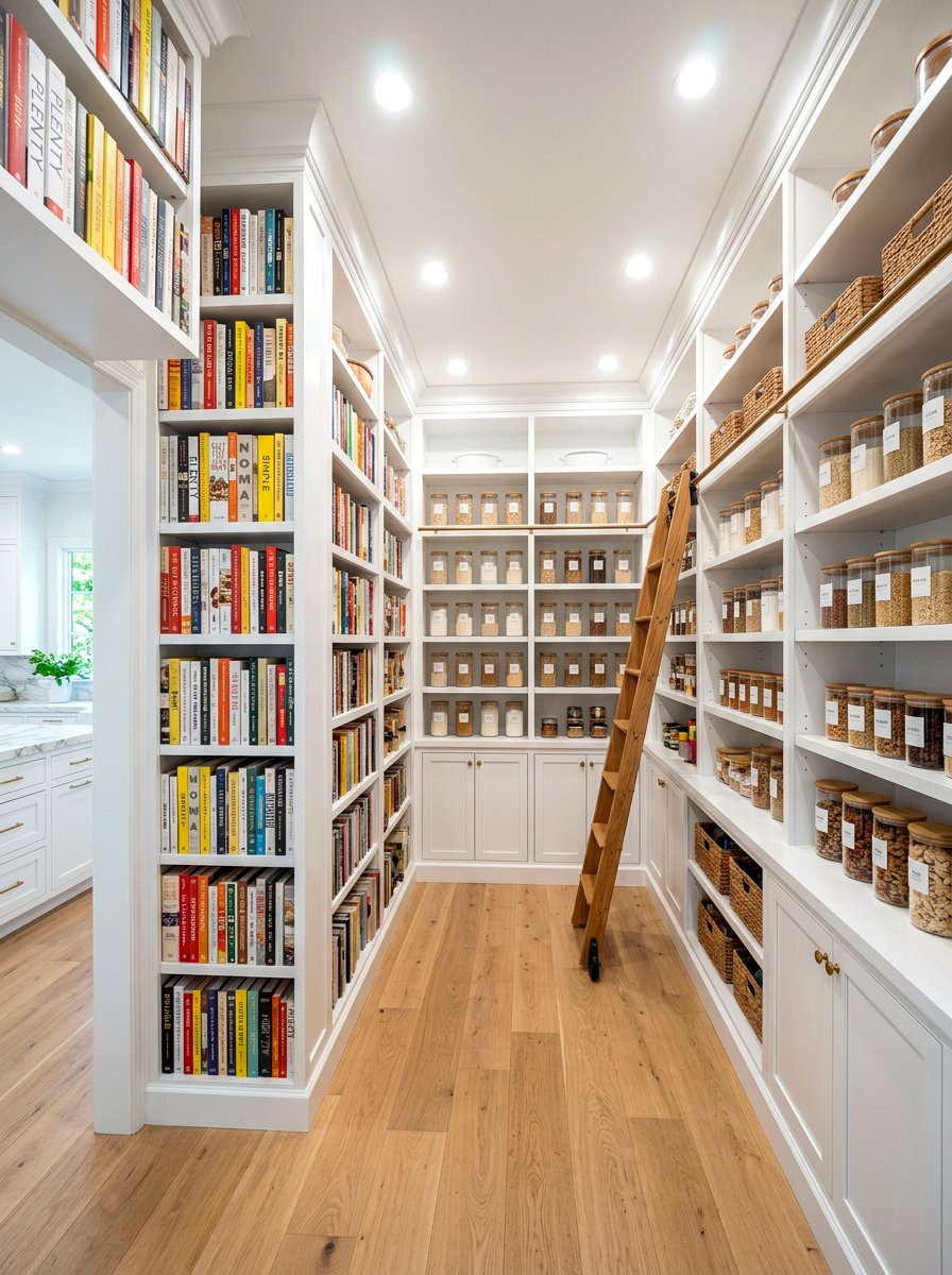 Kitchen Pantry Library - 30 library kitchen ideas