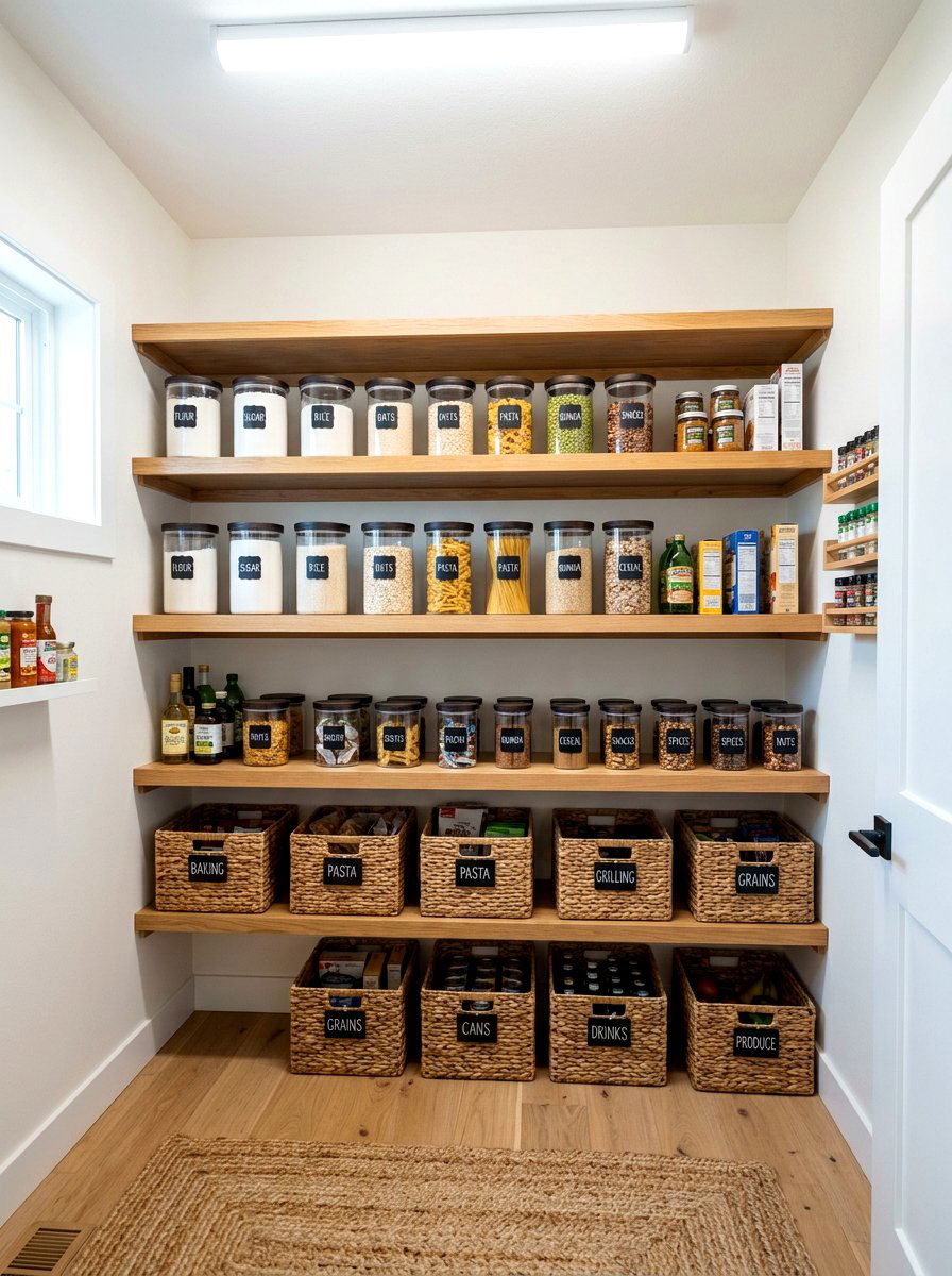 Kitchen Pantry Organization - 30 spring reset home ideas