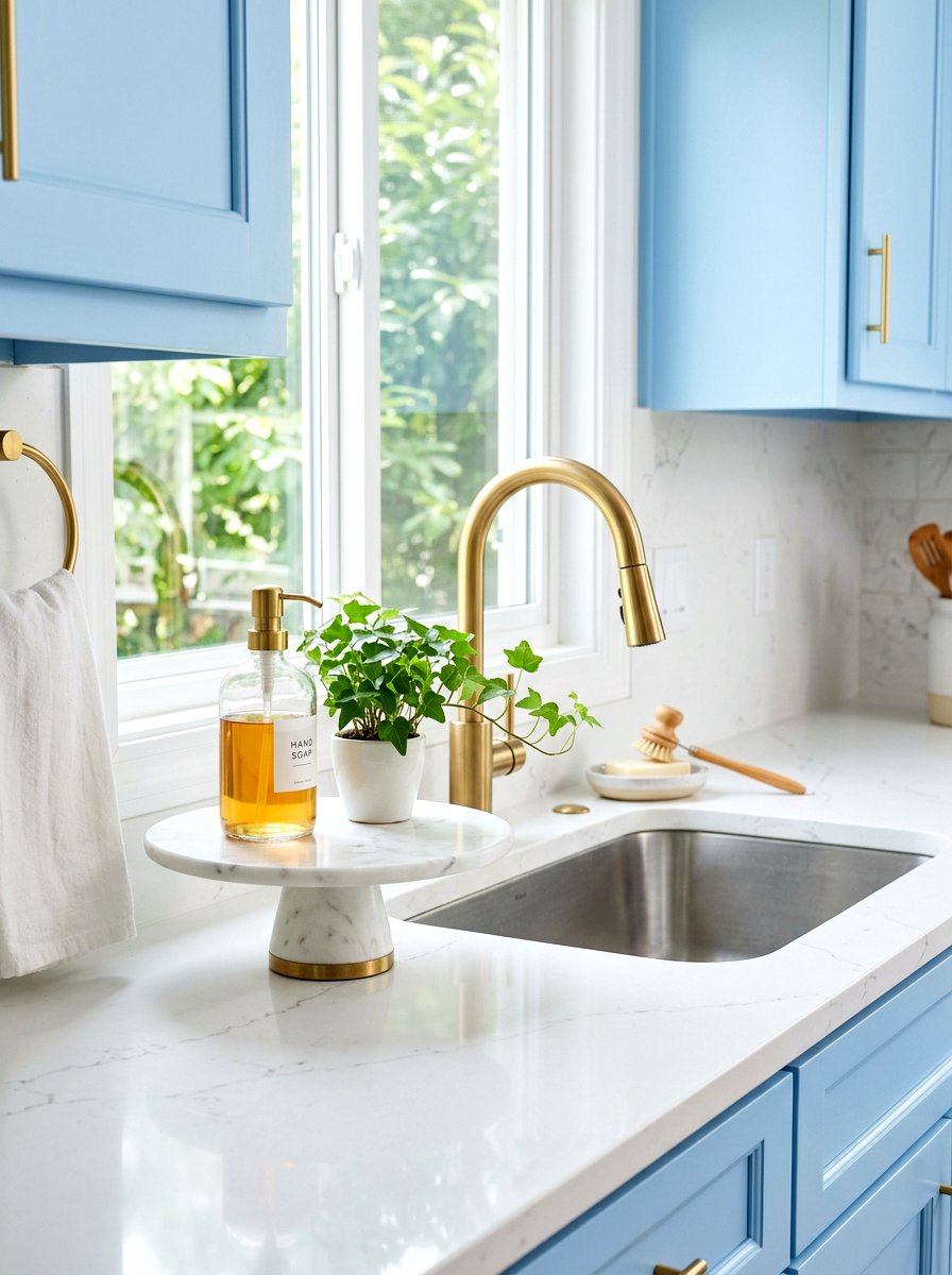 Kitchen Sink Soap Cake Stand - 30 cake stand kitchen decor ideas