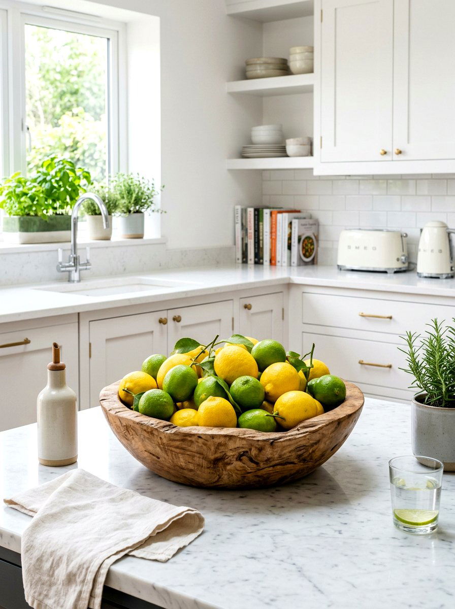 Kitchen Table Fruit Bowl - 30 kitchen table decor ideas
