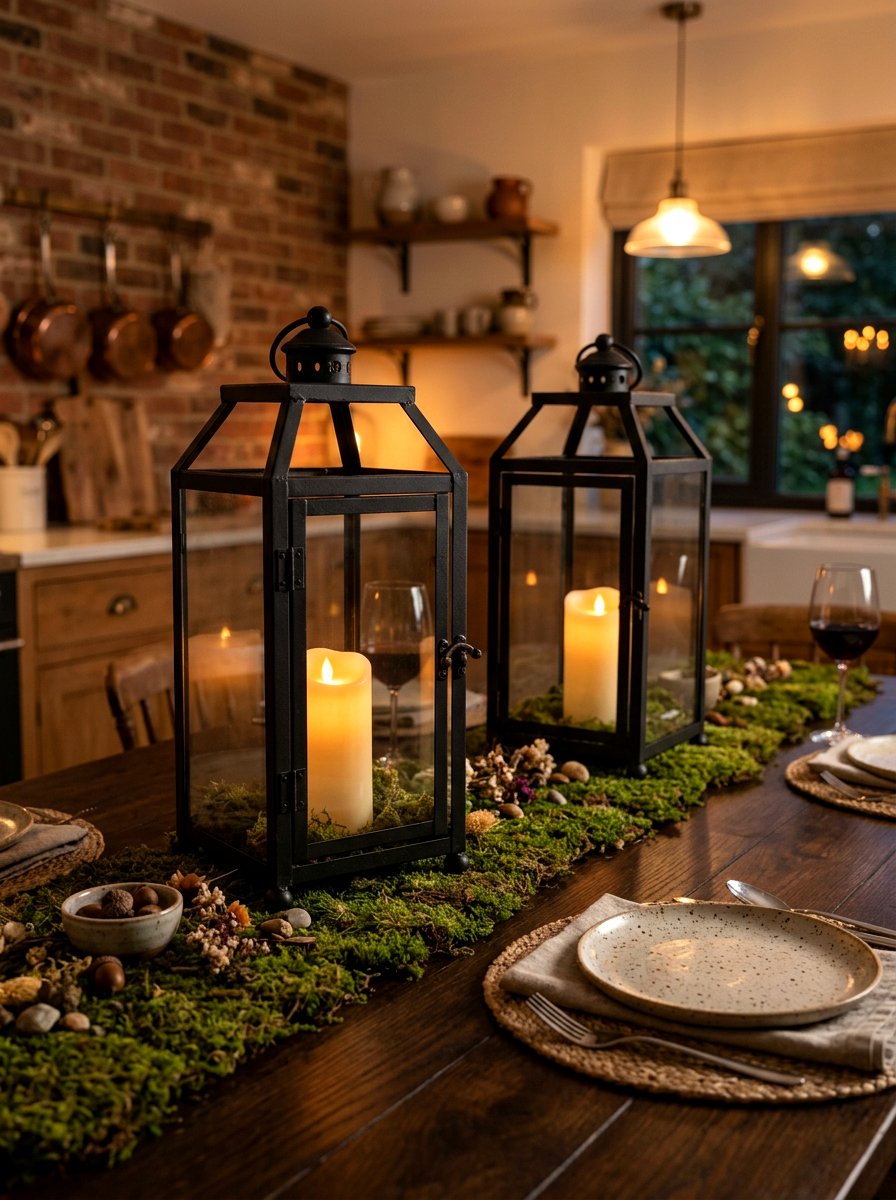 Kitchen Table Glass Lanterns - 30 kitchen table decor ideas