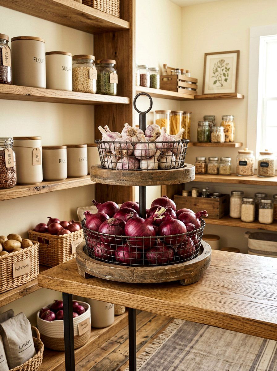 Kitchen Vegetable Cake Stand - 30 cake stand kitchen styling ideas