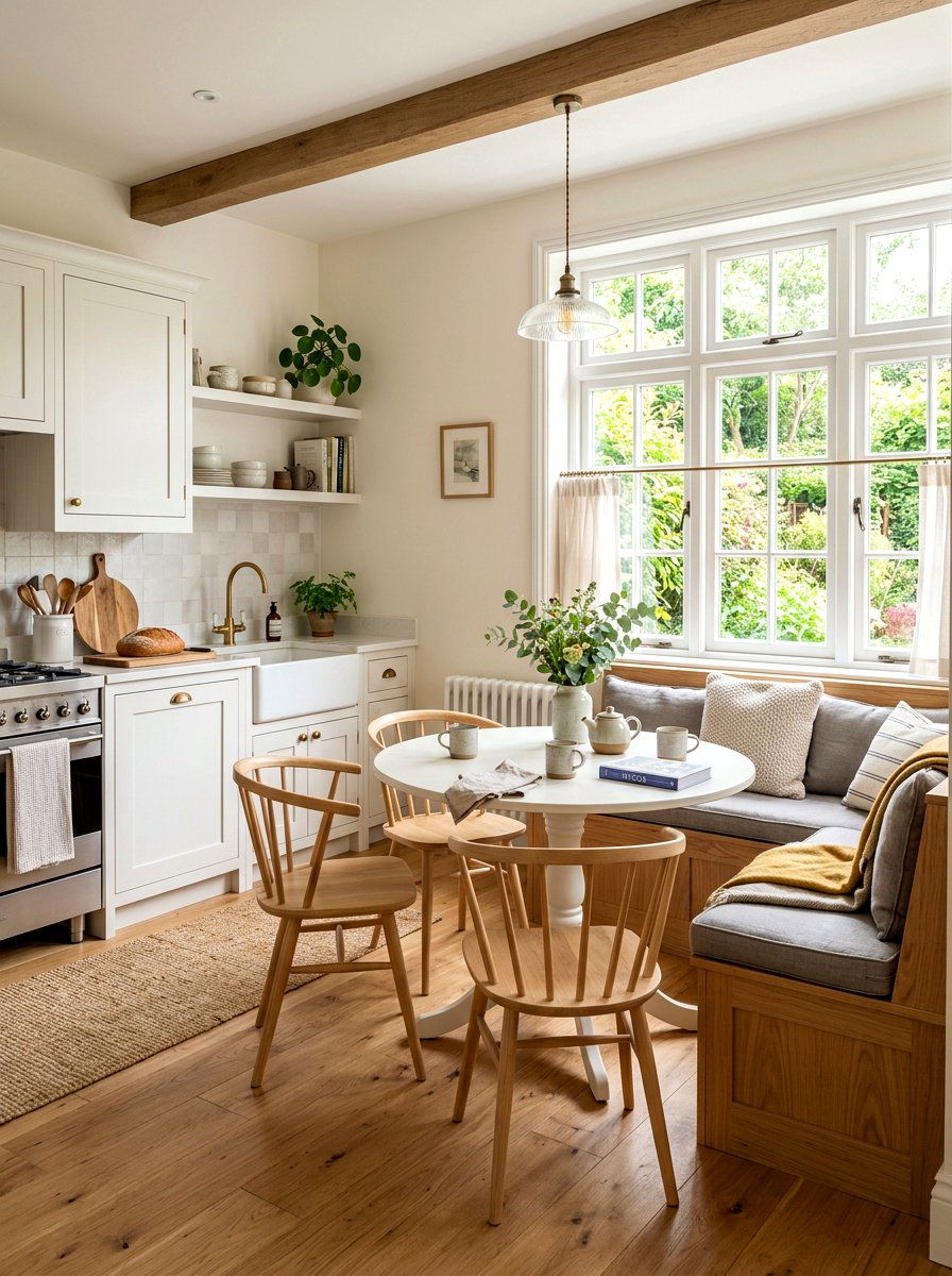 Kitchen With Breakfast Nook - 30 Scandinavian kitchen ideas
