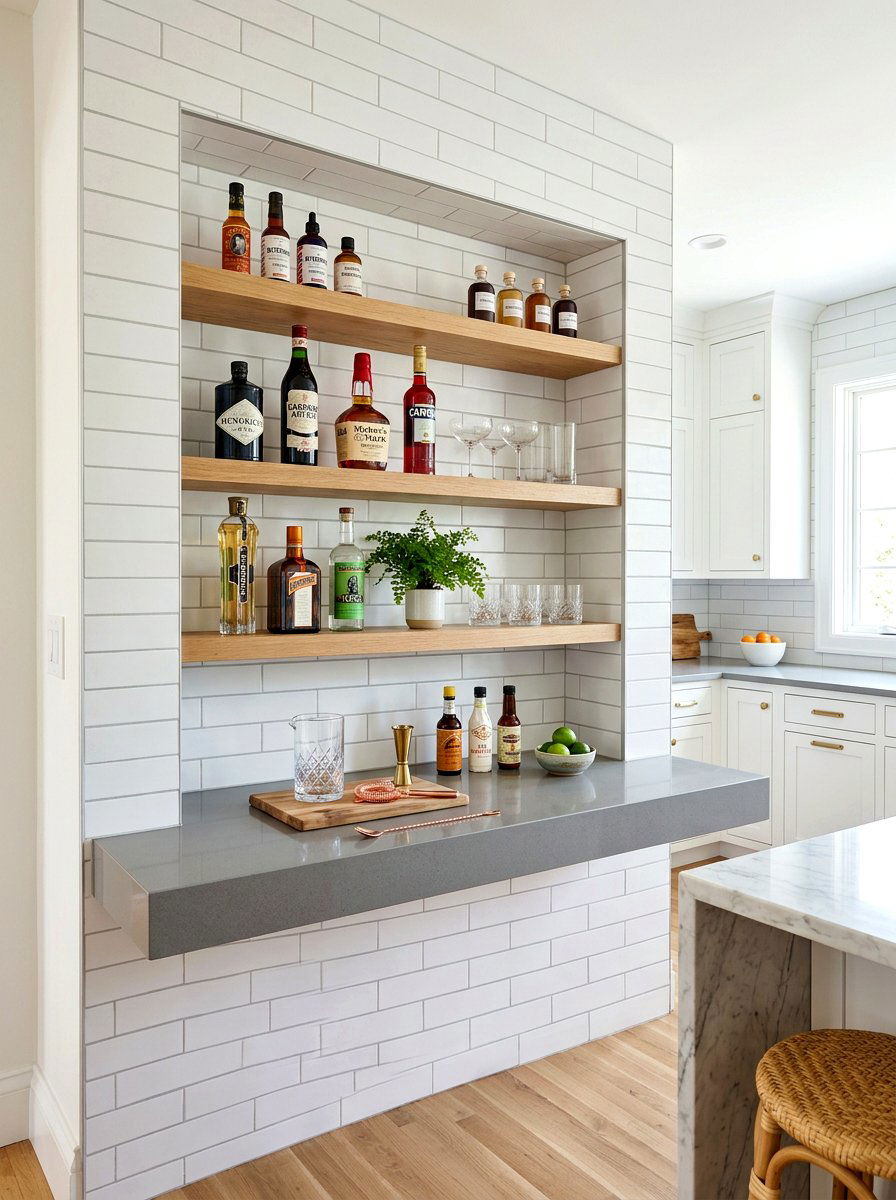 Kitchen alcove cocktail nook - 30 cocktail nook ideas aesthetic