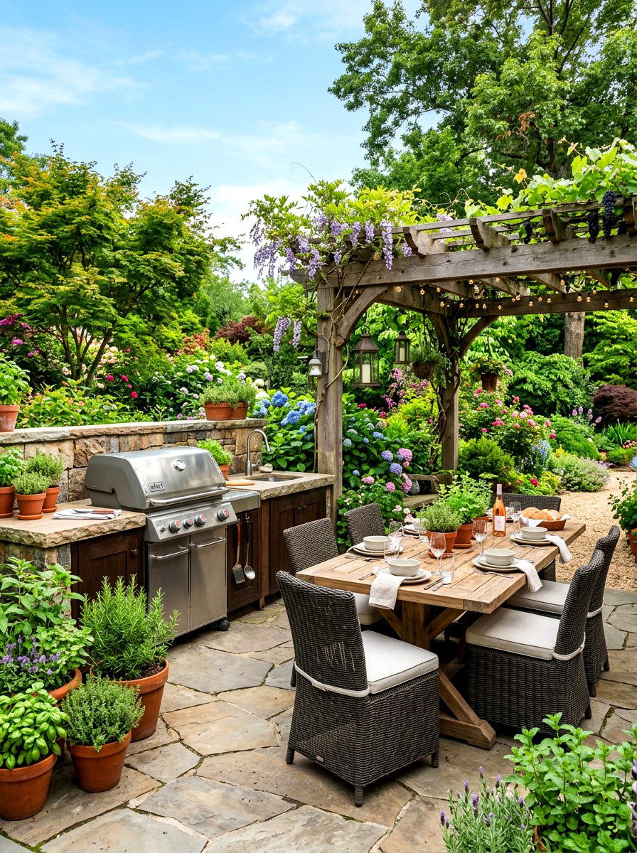 Kitchen garden retreat - 30 weekend garden retreat ideas