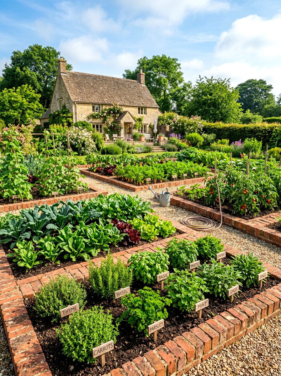 Kitchen garden - 30 farmhouse backyard ideas