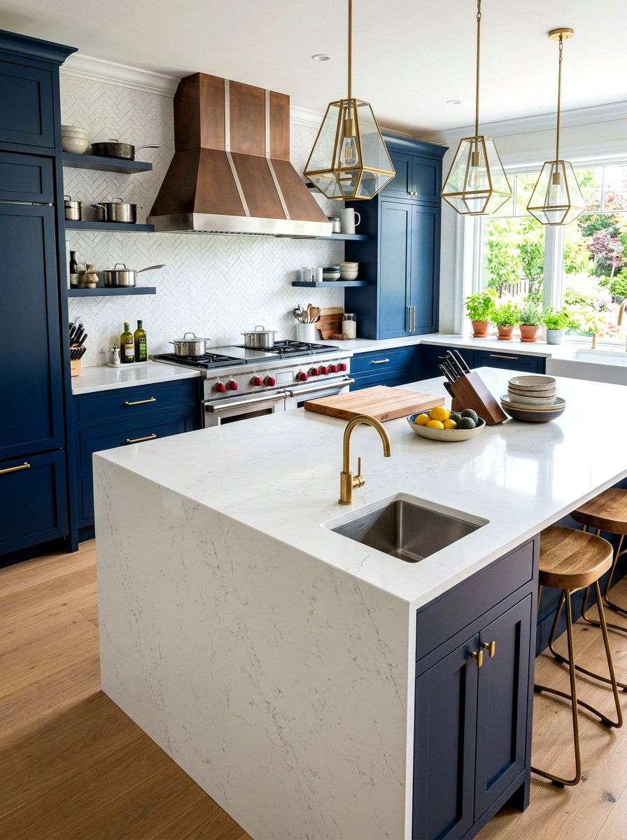 Kitchen island with prep sink - 30 kitchen island with sink ideas