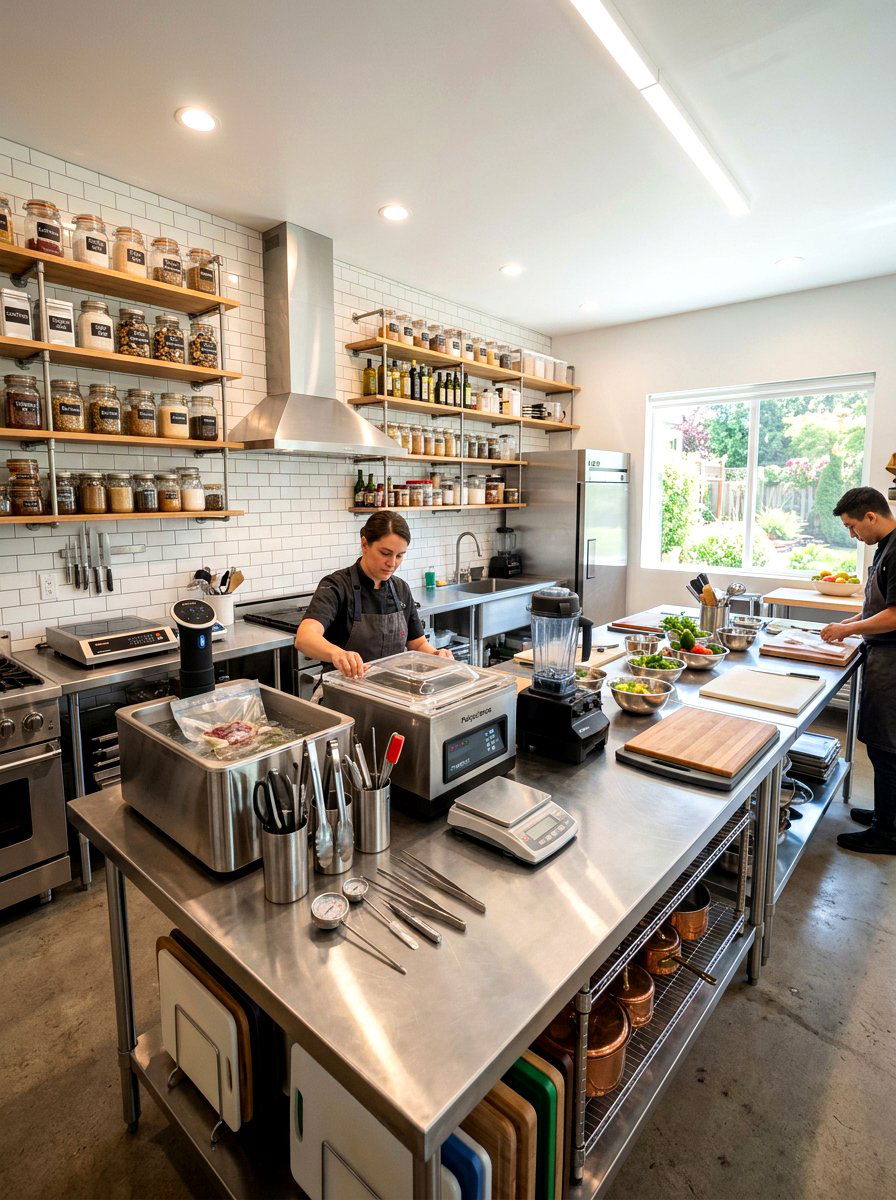 Kitchen maker space - 30 maker space ideas