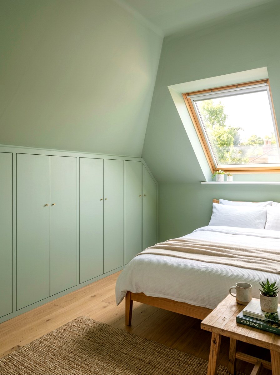 Knee Wall Cupboards - 30 eaves storage ideas