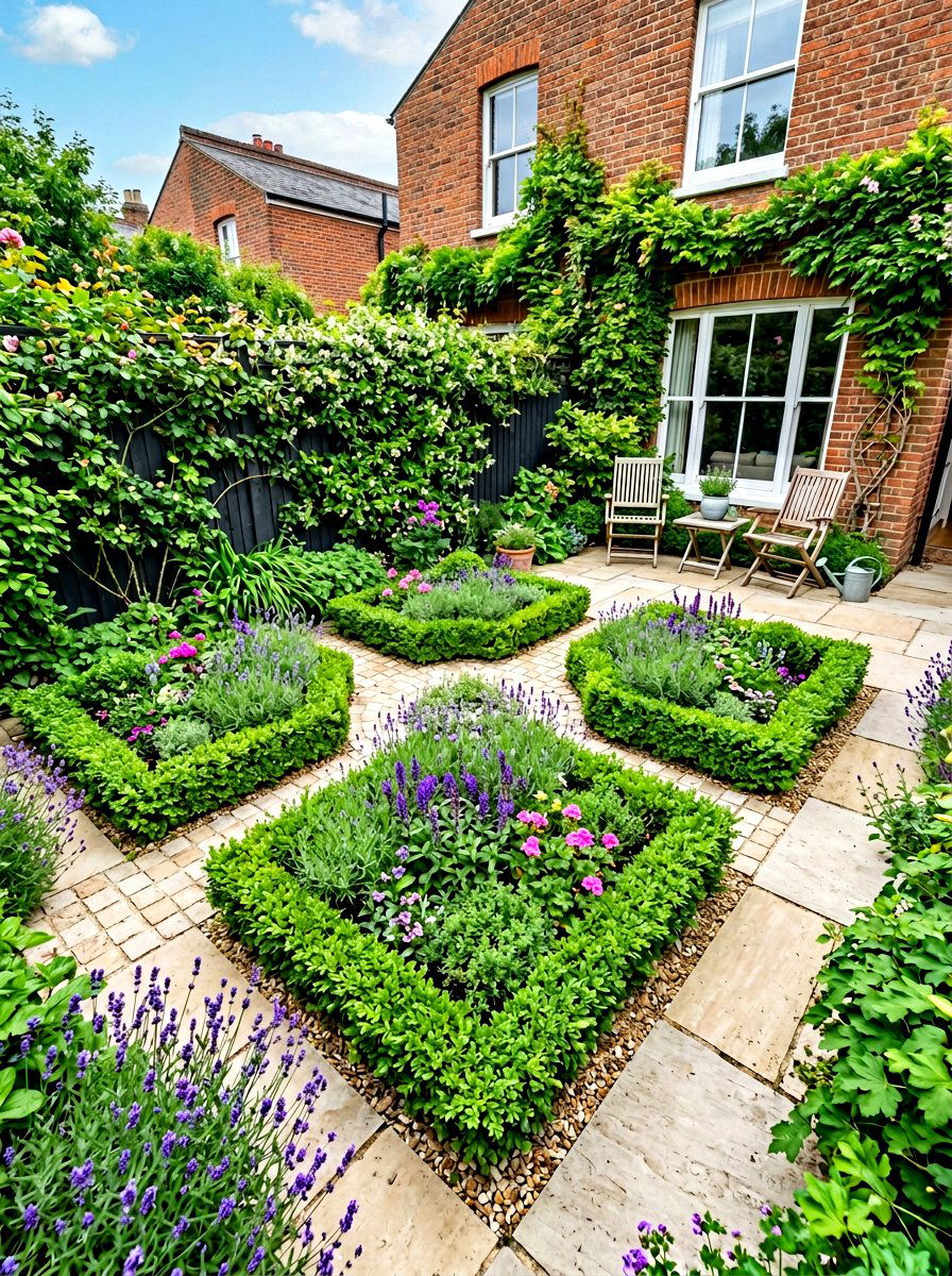 Knot garden for small backyards - 30 knot garden ideas
