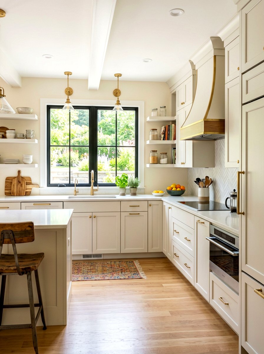 L Shaped Kitchen - 30 timeless kitchen ideas