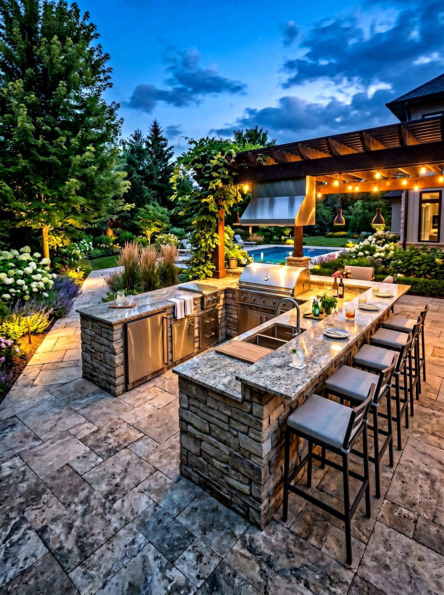 30 BBQ Area Ideas to Create the Perfect Backyard Hangout