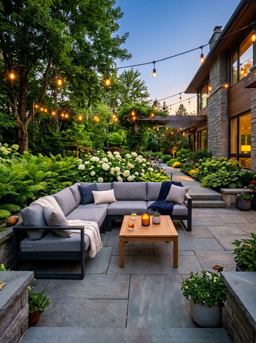 L Shaped Outdoor Sofa - 30 modular outdoor seating ideas