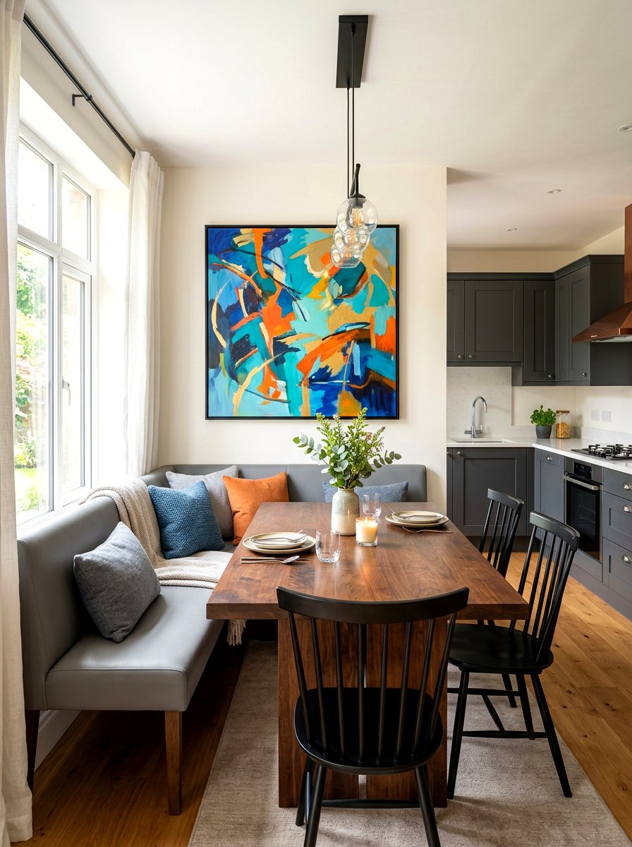 L shaped kitchen bench - 30 corner breakfast nook ideas
