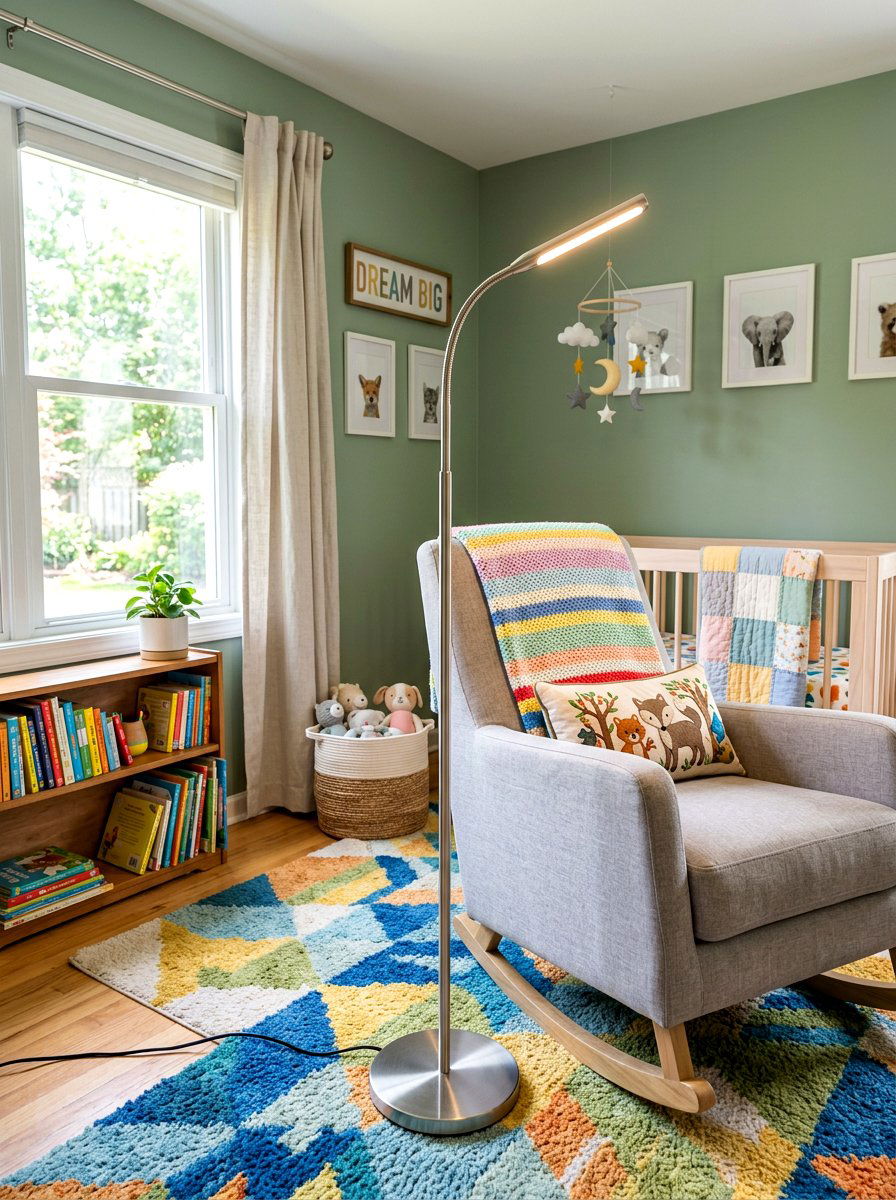 LED Floor Reading Lamp - 30 reading lamp ideas
