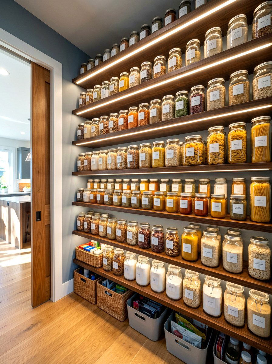 30 Bakery Style Pantry Ideas for Stunning, Organized Storage