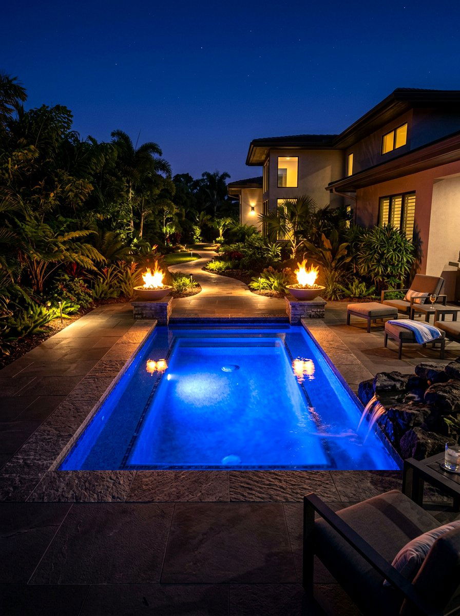 30 Plunge Pool Backyard Ideas Aesthetic for a Resort Escape