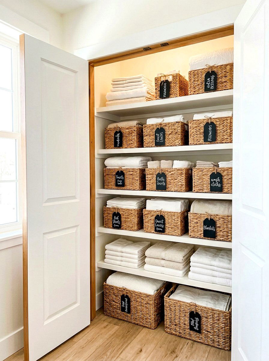 Label For Linen Closet - 30 linen closet ideas