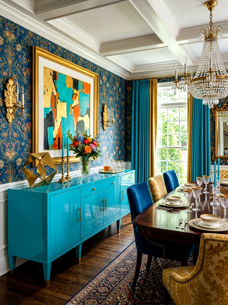Lacquer Furniture Finish - 30 maximalist decor ideas