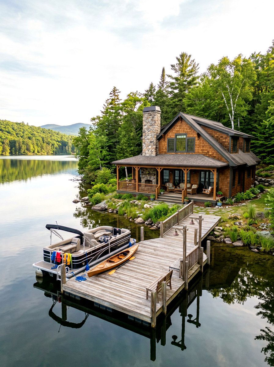 Lake House Cedar Shake Exterior - 30 cedar shake exterior ideas