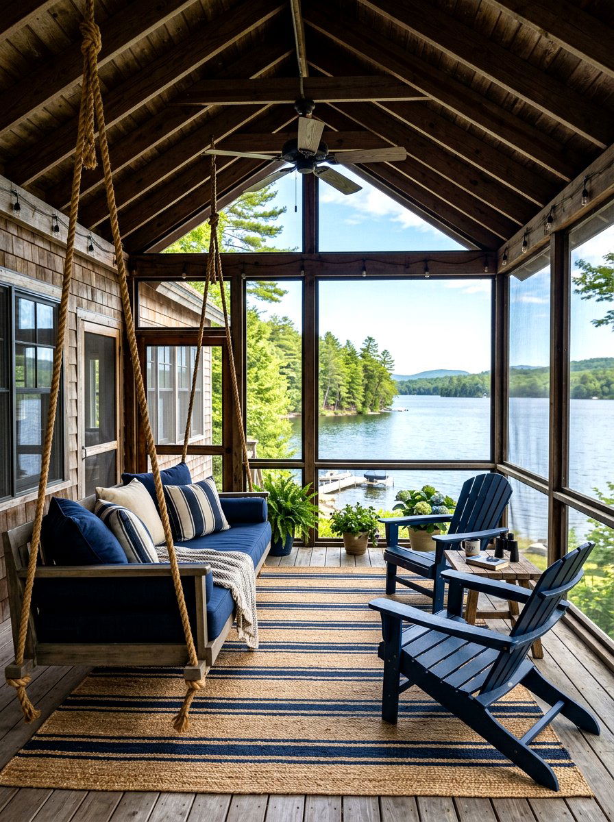 Lake House Porch - 30 vacation home vibe ideas