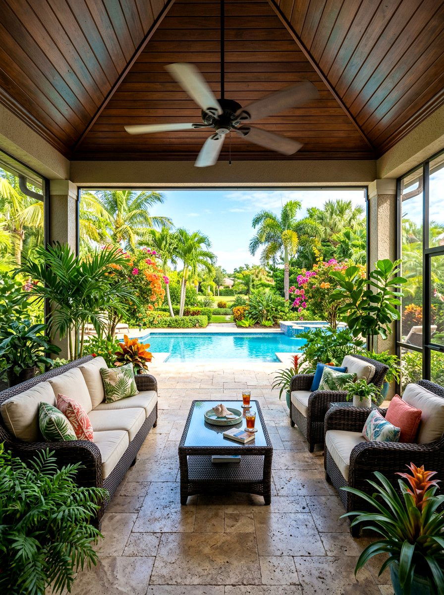 Lanai Ceiling Fan - 30 outdoor ceiling fan patio ideas