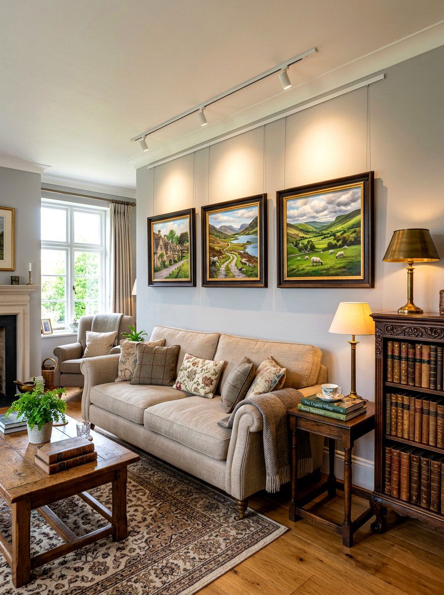 Landscape Art - 30 old money living room ideas