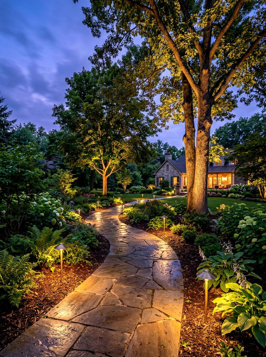 Landscape Lighting - 30 entertainer backyard ideas