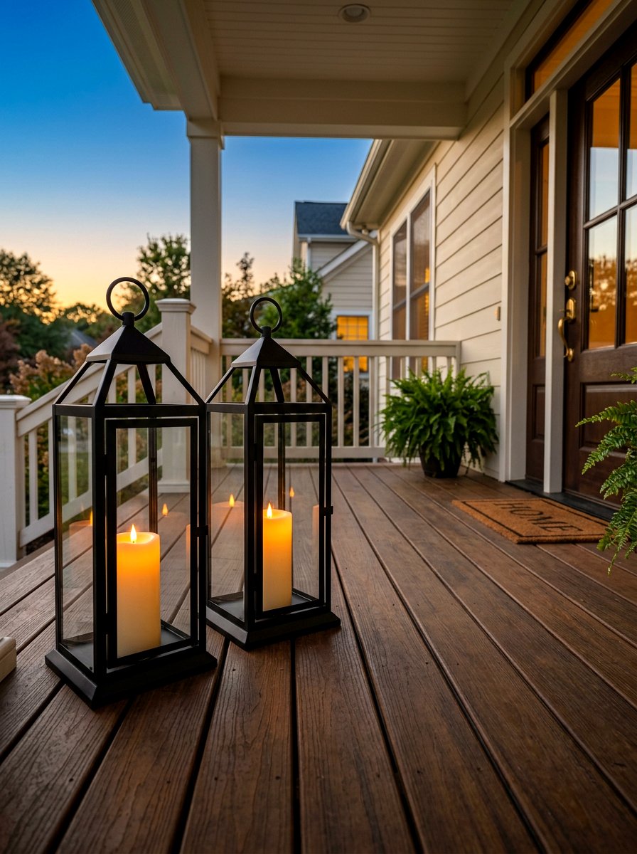 Lantern Porch Lighting - 30 spring front entry ideas