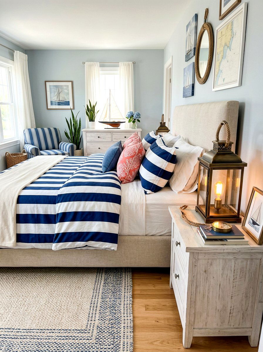 Lantern Table Lamp - 30 bedside lighting ideas