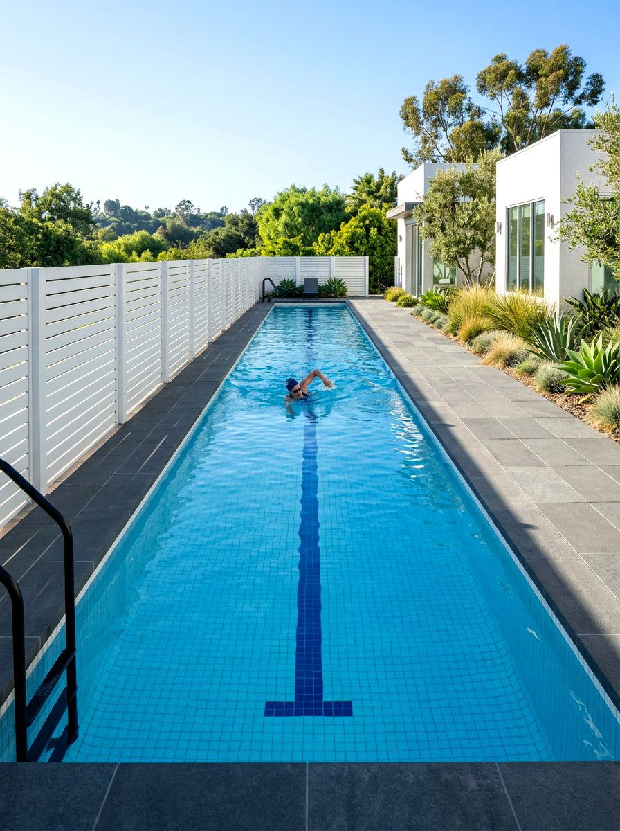 Lap Pool - 30 backyard pool ideas