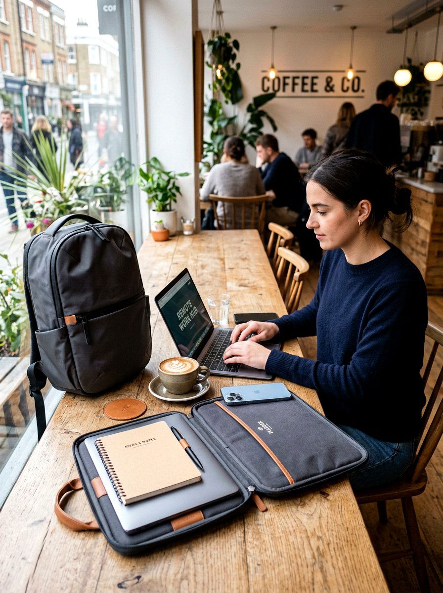 Laptop Sleeve Pocket - 30 notebook storage ideas