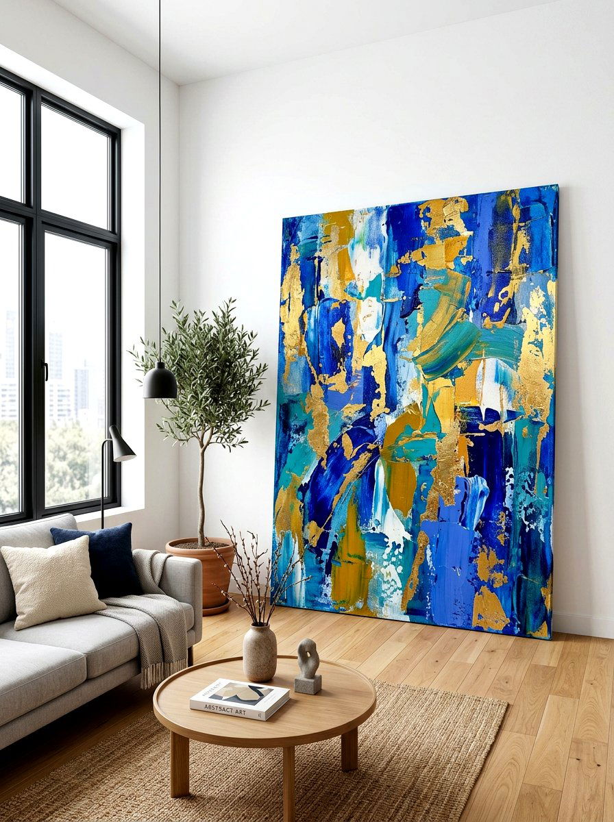 Large Apartment Art - 30 Pinterest apartment decor ideas