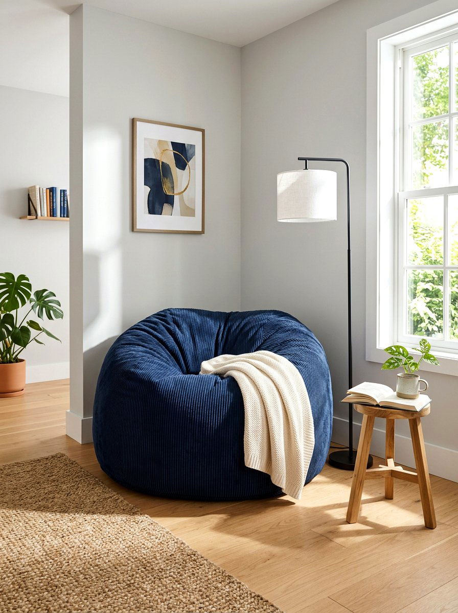 Large Bean Bag - 30 kids reading den ideas