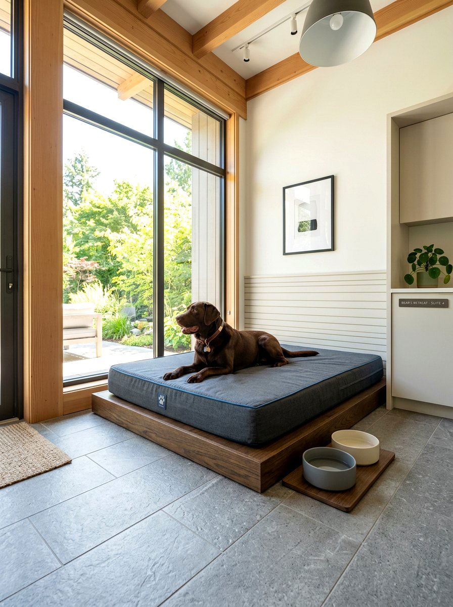 Large Breed Dog Suite - 30 dog room ideas