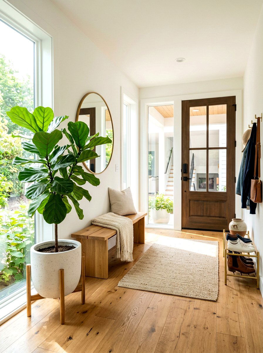 Large Entryway Plants - 30 viral entryway ideas