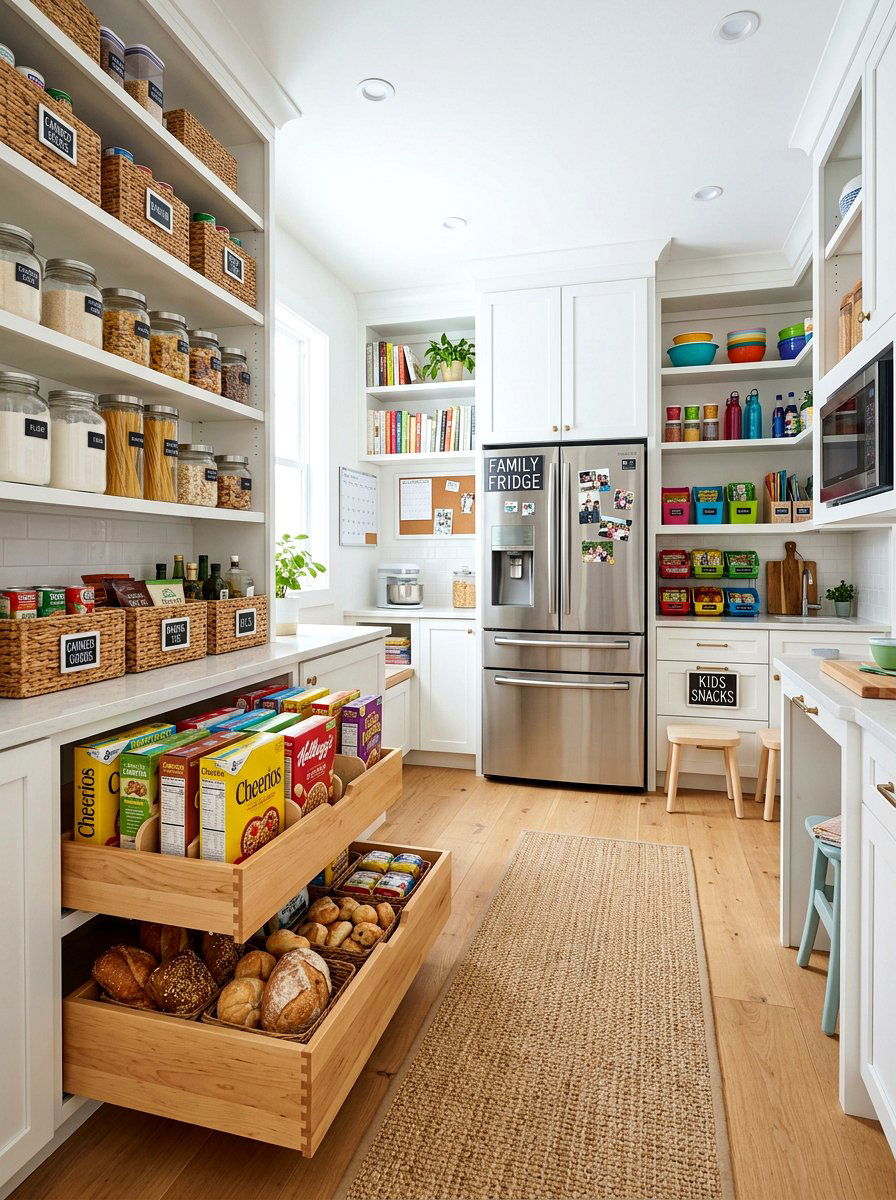 Large Family Scullery Pantry - 30 walk in scullery ideas