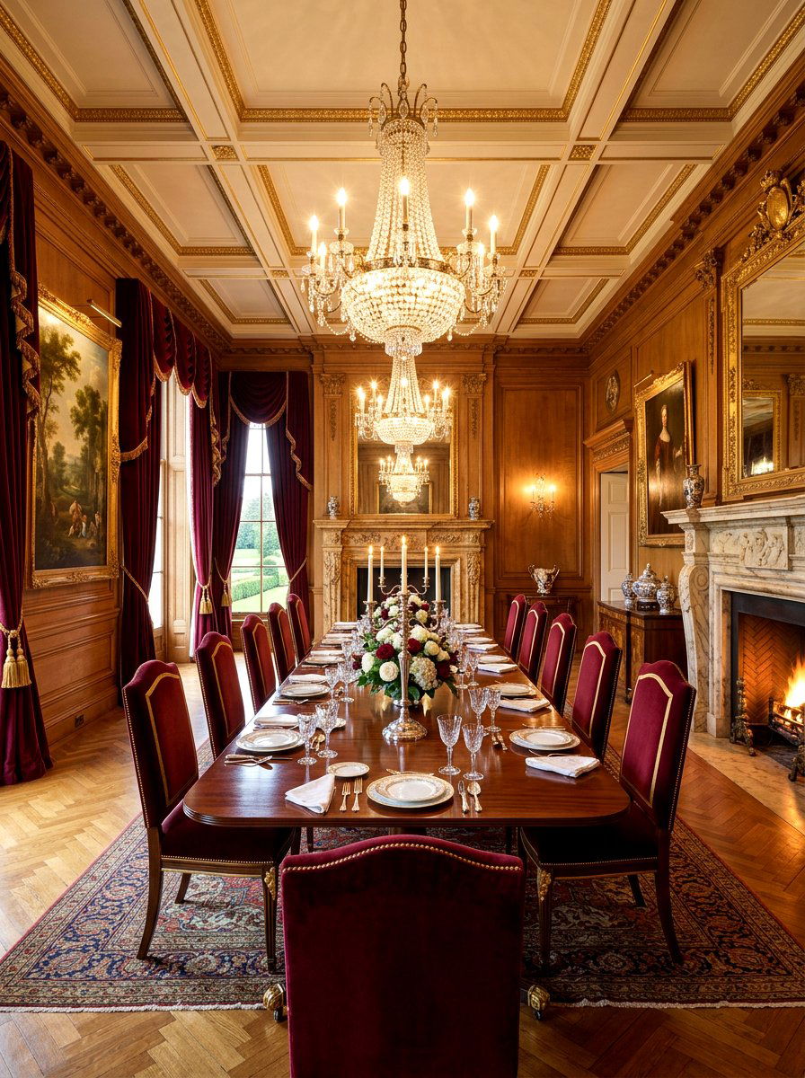 Large Formal Dining Room - 30 viral dining room ideas