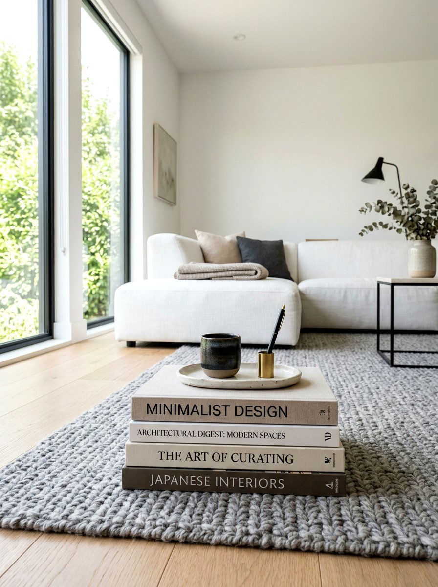 Large Format Coffee Table Book Stack - 30 stacked book table ideas