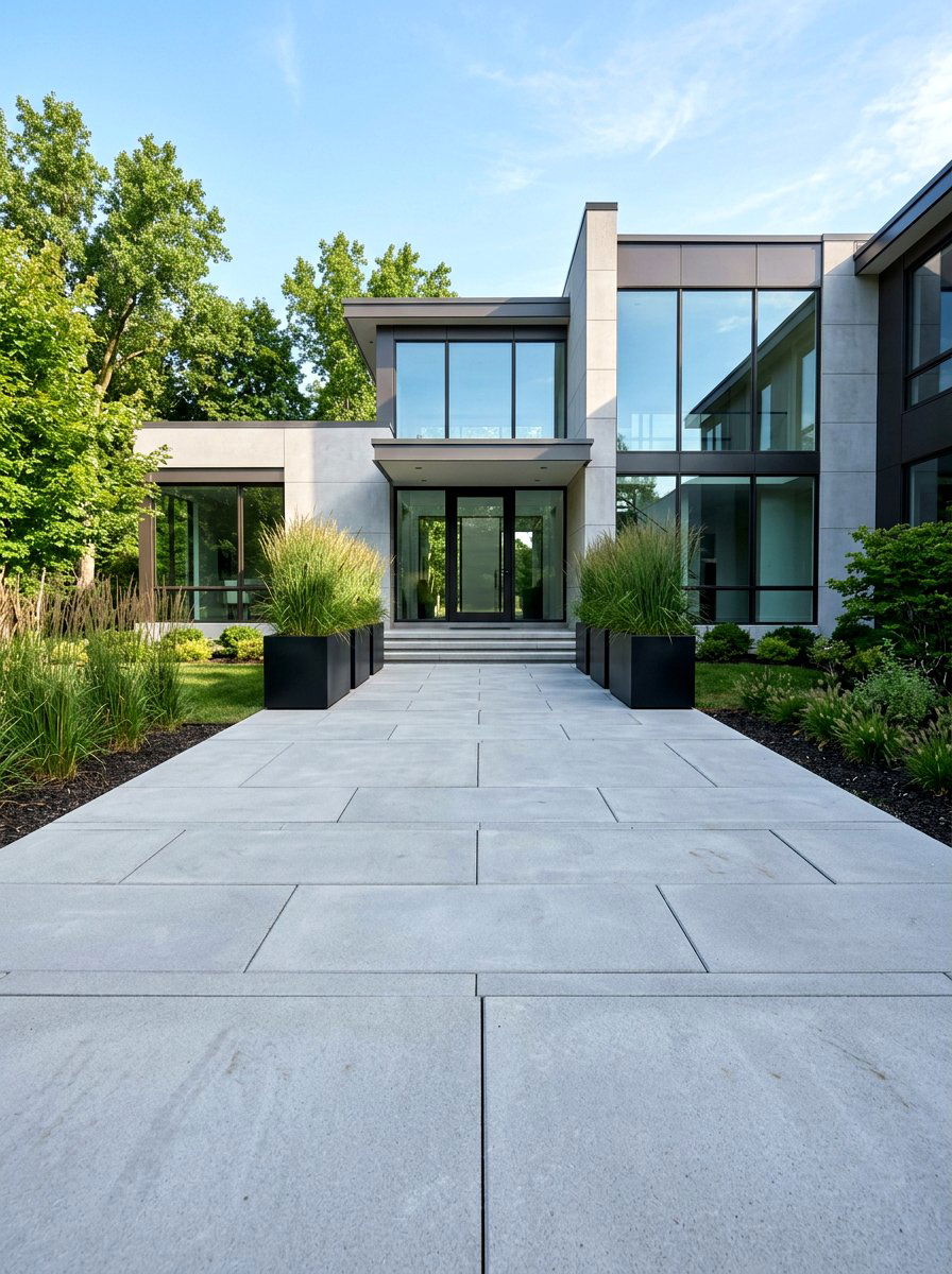 Large Format Paver - 30 front walkway ideas