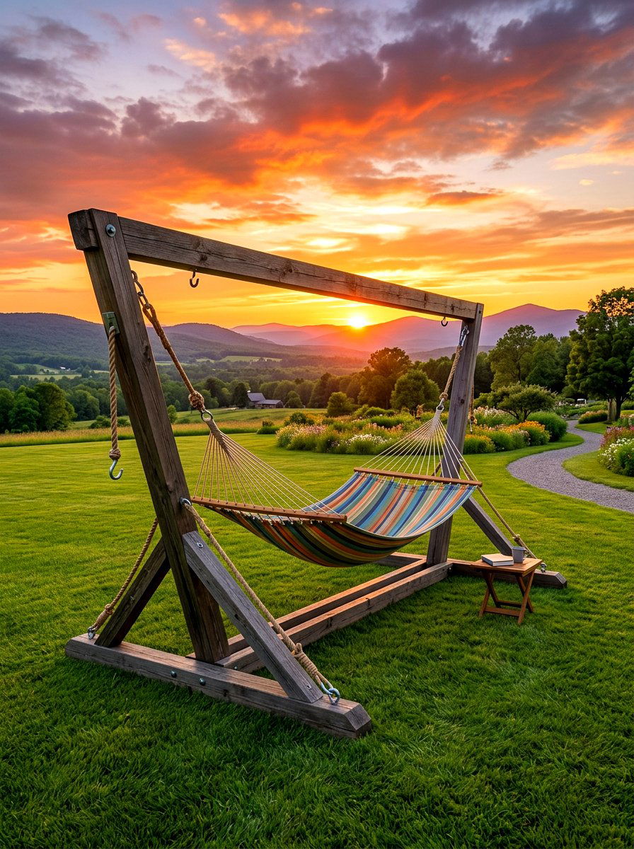 Large Garden Hammock Stand - 30 hammock stand garden ideas