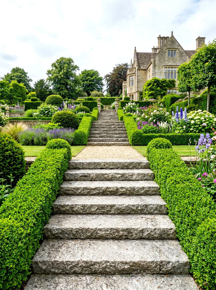 Large Granite Slabs - 30 stepping stone walkway ideas
