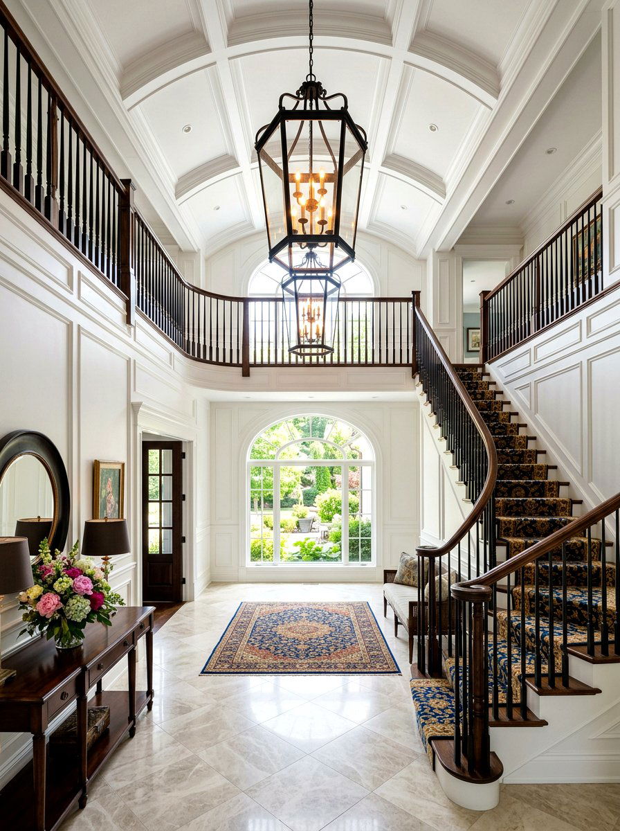 Large Lantern Foyer Light - 30 foyer chandelier ideas