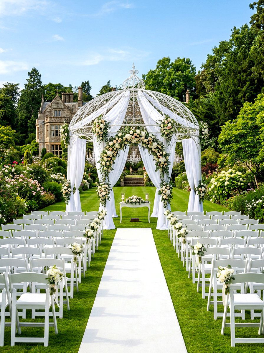 Large Metal Gazebo For Weddings - 30 metal gazebo ideas