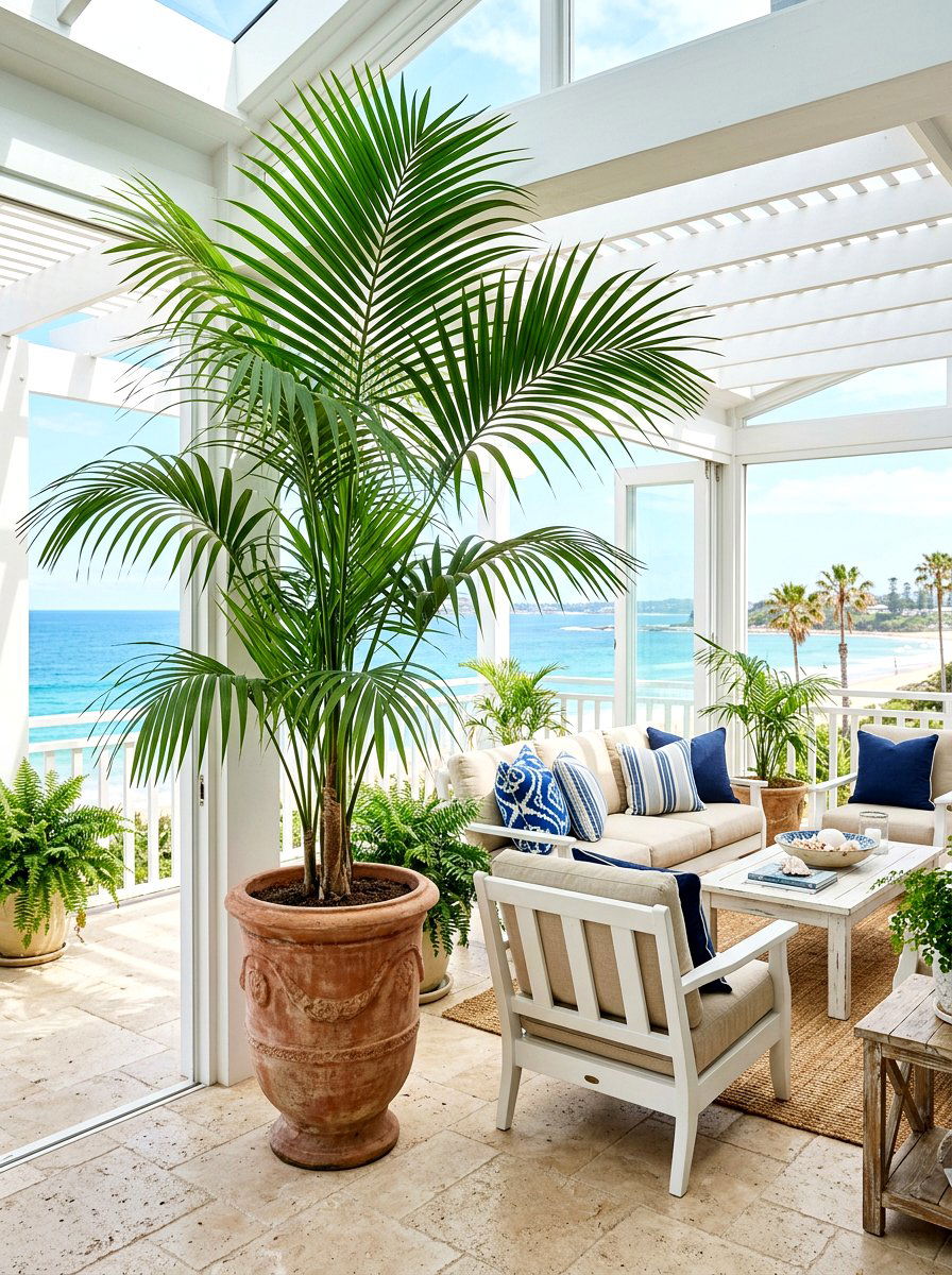 Large Palm Tree - 30 sunroom plant ideas
