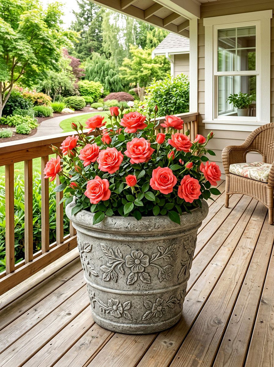 Porch Rose Planter Ideas: 30 Ways to Grow and Style Blooms