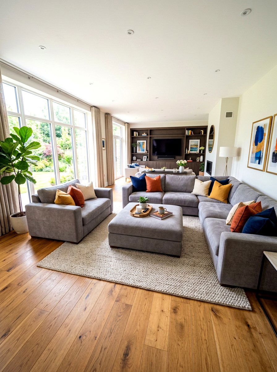 Large Sectional And Loveseat Pair - 30 living room sofa pair ideas