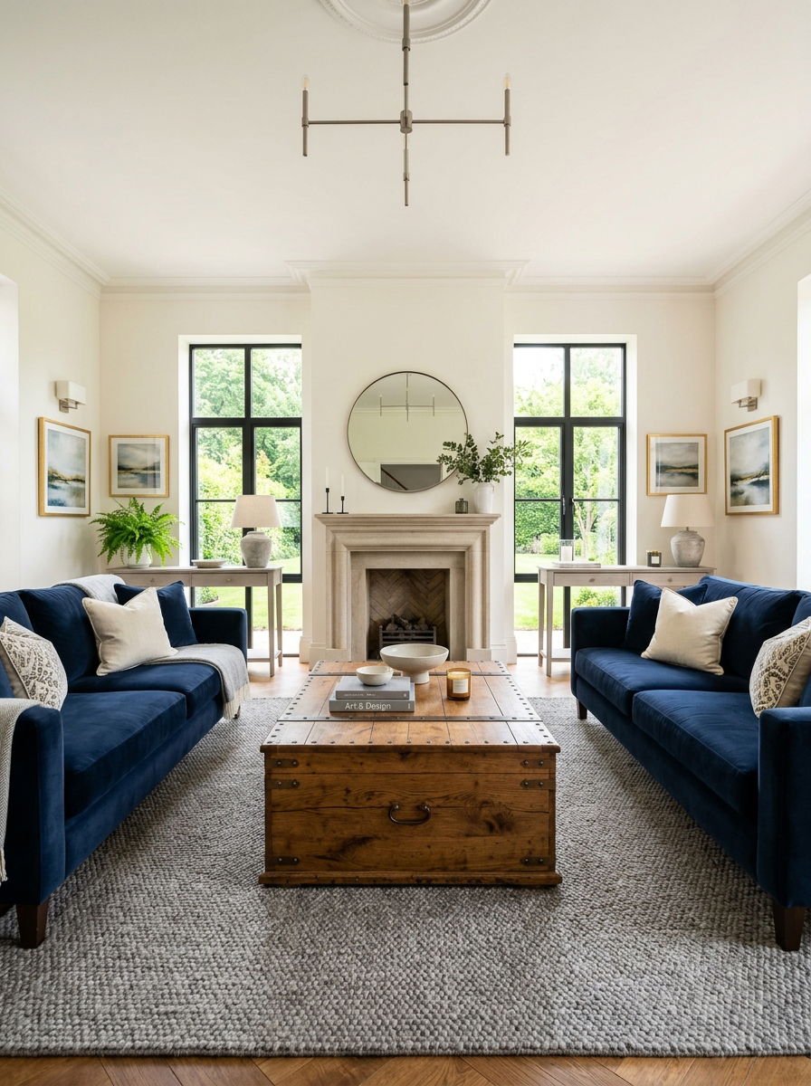 Large Square Trunk - 30 trunk coffee table ideas