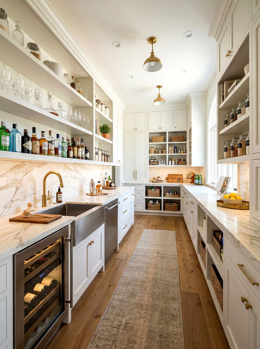 Large Walk In Pantry Bar - 30 walk in pantry cafe ideas