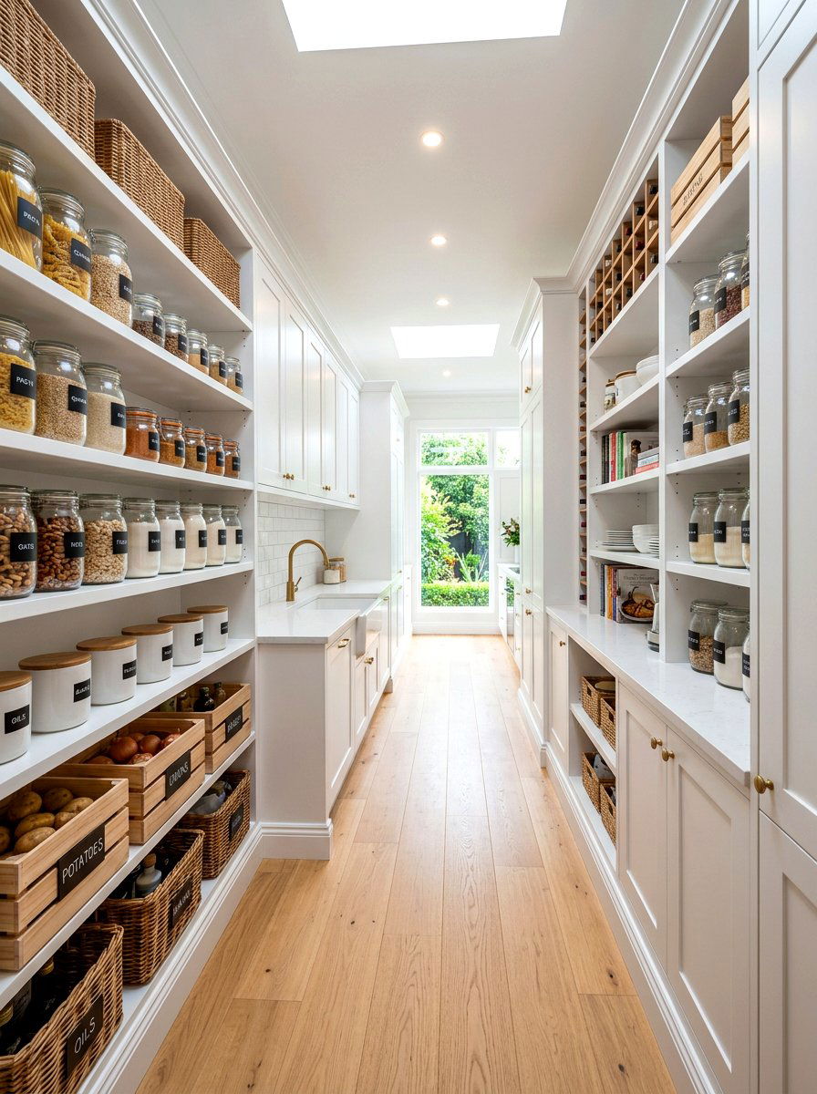 Large Walk In Scullery - 30 social media kitchen ideas